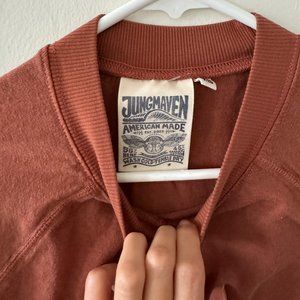 JUNGMAVEN short sleeve raglan sweatshirt _ copper